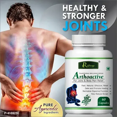 Arthoactive Herbal Capsules For Joint Pain Relief 100 % Ayurvedic Pack Of 1