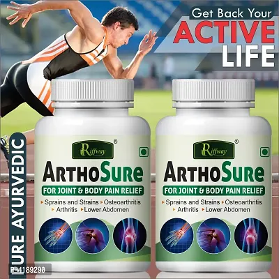 Arthosure Herbal Capsules For Joint & Body Pain Relief 100% Ayurvedic Pack Of 2-thumb0
