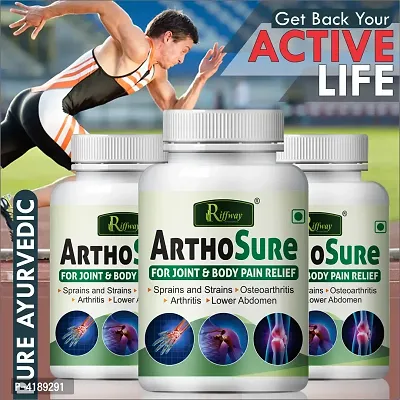 Arthosure Herbal Capsules For Joint & Body Pain Relief 100% Ayurvedic Pack Of 3-thumb0
