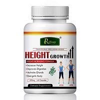 Height Growth Herbal Capsules For Speed Height Formula 100% Ayurvedic Pack Of 1-thumb1