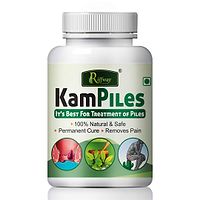 Kampiles Herbal Capsules For Piles Relief 100% Ayurvedic Pack Of 1-thumb1