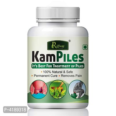 Kampiles Herbal Capsules For Piles Relief 100% Ayurvedic Pack Of 1-thumb2