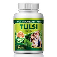 Tulsi Herbal Capsules For Antioxidant, Support Immunity 100% Ayurvedic Pack Of 1-thumb1