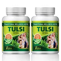 Tulsi Herbal Capsules For Antioxidant, Support Immunity 100% Ayurvedic Pack Of 2-thumb1