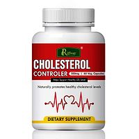 Cholesterol Controller Herbal Capsules For Supporting Over All Cardiovascular Health 100% Ayurvedic Pack Of 1-thumb1