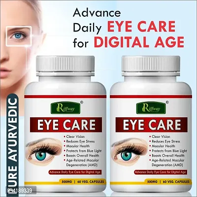 Eye Care Herbal Capsules For Helps To Clear Your Vision 100% Ayurvedic Pack Of 2