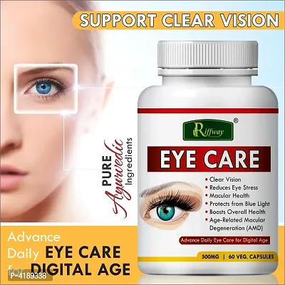 Eye Care Herbal Capsules For Helps To Clear Your Vision 100% Ayurvedic Pack Of 1-thumb0