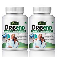 Diabend Herbal Capsules For Control Your Diabetes & Blood Sugar Levels 100% Ayurvedic Pack Of 2-thumb1