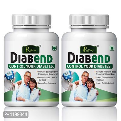 Diabend Herbal Capsules For Control Your Diabetes & Blood Sugar Levels 100% Ayurvedic Pack Of 2-thumb2