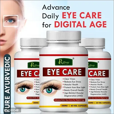 Eye Care Herbal Capsules For Helps To Clear Your Vision 100% Ayurvedic Pack Of 3