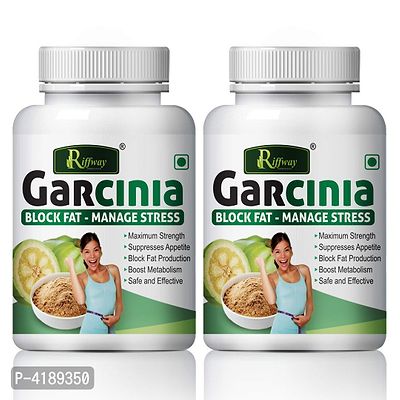 Garcinia Herbal Capsules For Weight Loss And Improve Metabolism 100% Ayurvedic Pack Of 2-thumb2