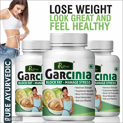 Garcinia Herbal Capsules For Weight Loss And Improve Metabolism 100% Ayurvedic Pack Of 3-thumb0