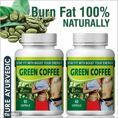 Green Coffee Herbal Capsules For Weight Loss And Improve Immunity 100% Ayurvedic Pack Of 2
