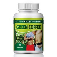 Green Coffee Herbal Capsules For Weight Loss And Improve Immunity 100% Ayurvedic Pack Of 1-thumb1