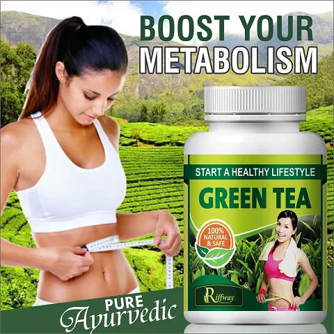 Green Tea Herbal Capsules For Fat Burning