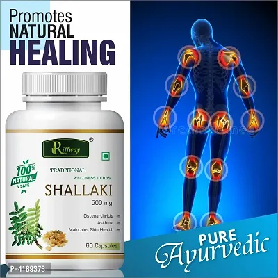 Shallaki Herbal Capsules For Joint Health  Pain Relief100% Ayurvedic Pack Of 1-thumb0