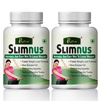 Slimnus Herbal Capsules For Fast Weight Loss Herbal Capsules Formula 100% Ayurvedic Pack Of 2-thumb1