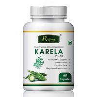 Karela Herbal Capsules For Helps In Treating Diabetes  Blood Purifier 100% Ayurvedic Pack Of 1-thumb1