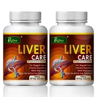 Liver Care Herbal Capsules For All Type Of Liver Diseases 100% Ayurvedic Pack Of 2-thumb1