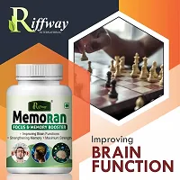 Memoran Herbal Capsules For Improve Memory Concentration  Memory Power 100 % Ayurvedic Pack Of 1-thumb4