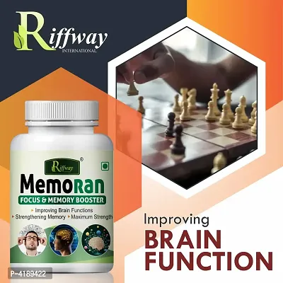 Memoran Herbal Capsules For Improve Memory Concentration  Memory Power 100 % Ayurvedic Pack Of 1-thumb5