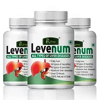 Levenum Herbal Capsules For Helps Reduces Liver Care 100% Ayurvedic Pack Of 3-thumb1