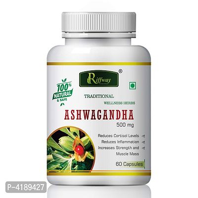 Ashwagandha Herbal Capsules For Strength And Immune Booster 100% Ayurvedic Pack Of 1-thumb2