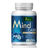 Mind Care Herbal Capsules For Improve Memory Concentration  Memory Power 100 % Ayurvedic Pack Of 1-thumb1