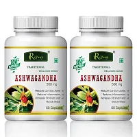 Ashwagandha Herbal Capsules For Strength And Immune Booster 100% Ayurvedic Pack Of 2-thumb1
