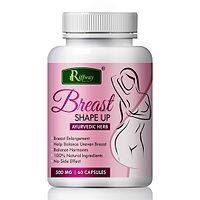 Breast Shape Up Herbal Capsules For Develop Breast Harmons 100% Ayurvedic Pack Of 1-thumb1