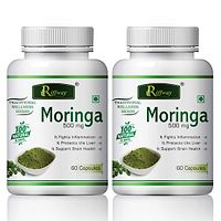 Moringa Herbal Capsules For Protect Liver & Brain Health 100% Ayurvedic Pack Of 2-thumb1