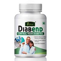 Diabend Herbal Capsules For Control Your Diabetes  Blood Sugar Levels 100% Ayurvedic Pack Of 1-thumb1