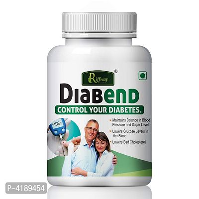 Diabend Herbal Capsules For Control Your Diabetes  Blood Sugar Levels 100% Ayurvedic Pack Of 1-thumb2