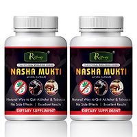 Nasha Mukti Herbal Capsules For Quit Alcohol And Smoking 100% Ayurvedic Pack Of 2-thumb1