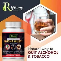 Nasha Mukti Herbal Capsules For Quit Alcohol And Smoking 100% Ayurvedic Pack Of 3-thumb4