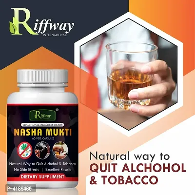 Nasha Mukti Herbal Capsules For Quit Alcohol And Smoking 100% Ayurvedic Pack Of 2-thumb5