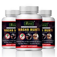 Nasha Mukti Herbal Capsules For Quit Alcohol And Smoking 100% Ayurvedic Pack Of 3-thumb1