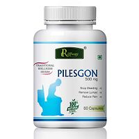 Pilesgon Herbal Capsules For Piles Free 100% Ayurvedic Pack Of 1-thumb1