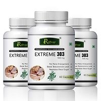 Extreme 303 Herbal Capsules For Stamina Enhancer 100% Ayurvedic Pack Of 3-thumb1