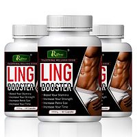 Ling Booster Herbal Capsules For Boost Your Sexual Stamina 100% Ayurvedic Pack Of 3-thumb1