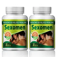 Sexomen Herbal Capsules For Improve Sexual Confidence 100% Ayurvedic Pack Of 2-thumb1