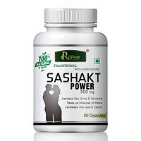 Sashakt Power Herbal Capsules For Weakness In Male Organ 100% Ayurvedic Pack Of 1-thumb1