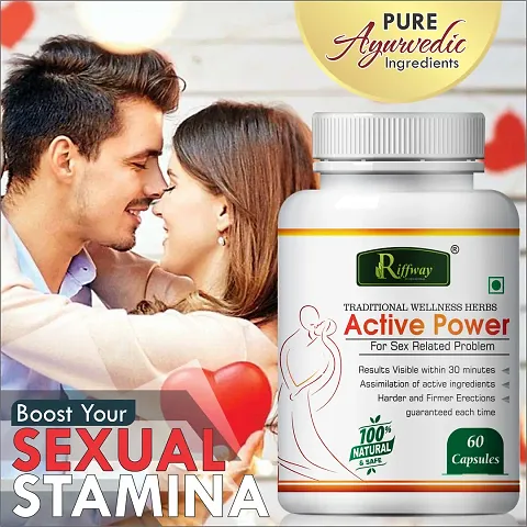 Active Power Herbal Capsules For Boost Your Sexual Stamina