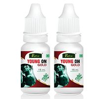 Young On Gold Herbal Oil For Improves Potency 100% Ayurvedic Pack Of 2-thumb1