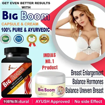 Big Boom Organic Supplement  Cream For Increase  Developed Your Breast Size, Increase Women's Breast Beauty-thumb0