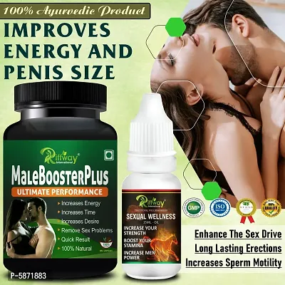 Male Booster Sexual Capsules And Young On Gold Oil