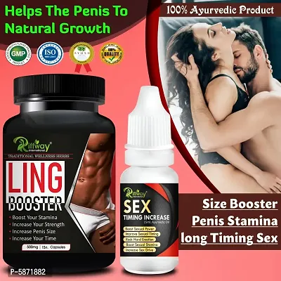 Ling Booster Booster Sexual Capsules Sex Time Increasing Oil