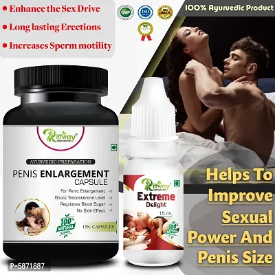 Penis Increasing Sexual Capsules And Extreme Delight Oil