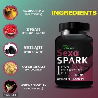 Sexo Sparks Herbal Capsules For Helps To  Hardness In Erection During Sex-thumb2