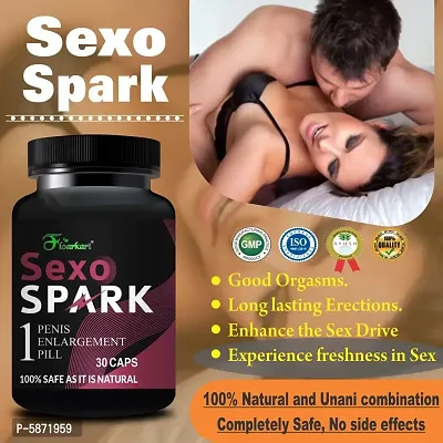 Sexo Sparks Herbal Capsules For Helps To  Hardness In Erection During Sex-thumb0